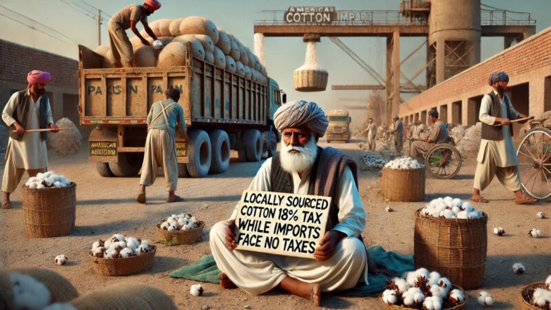 Tax free cotton imports threaten livelihoods of 1.3 million farmers across Pakistan