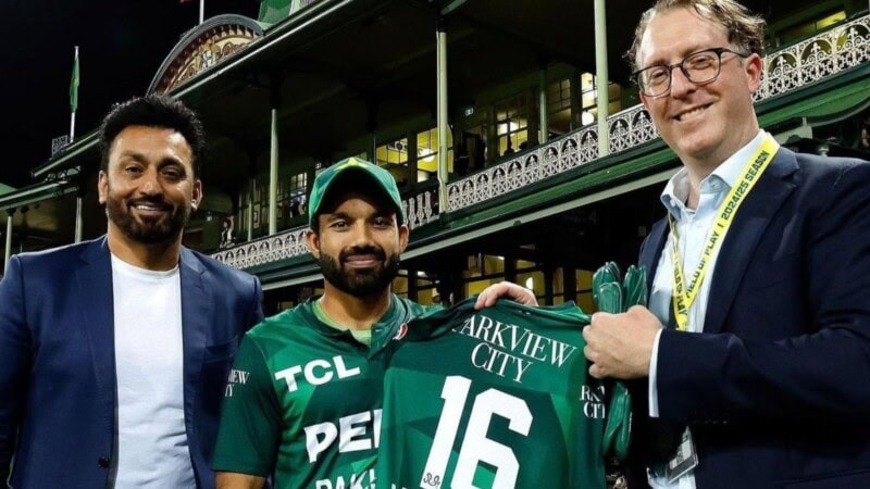 Muhammad Rizwan donates keeping gloves, jersey to Sydney Cricket Ground Museum