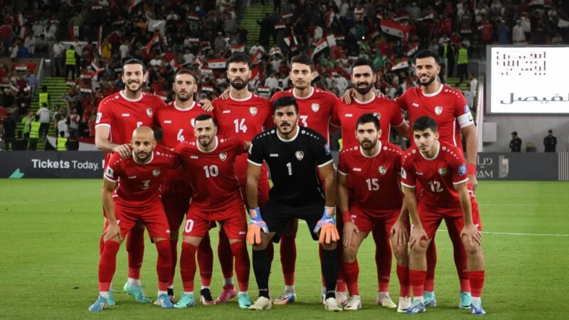 Syrian Football Federation changes kit, logo colours