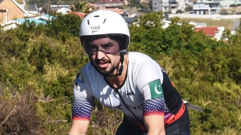 Ex-PM Imran Khan’s nephew becomes Pakistan’s #1 Ironman Triathlete