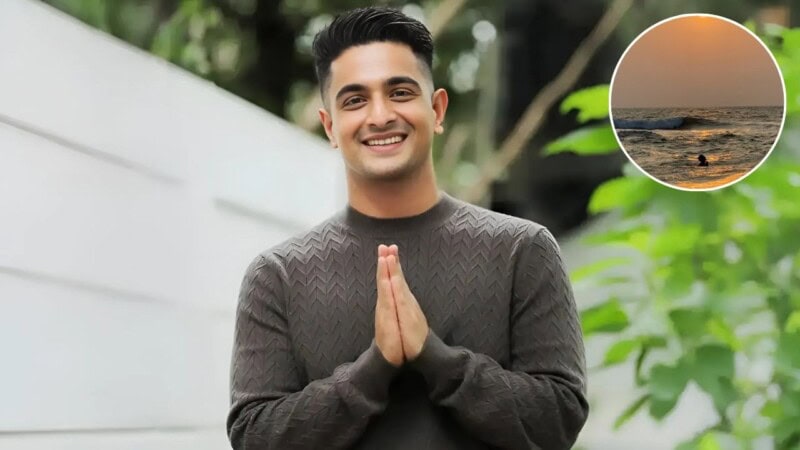 Beerbiceps Ranveer Allahbadia saved from drowning with girlfriend