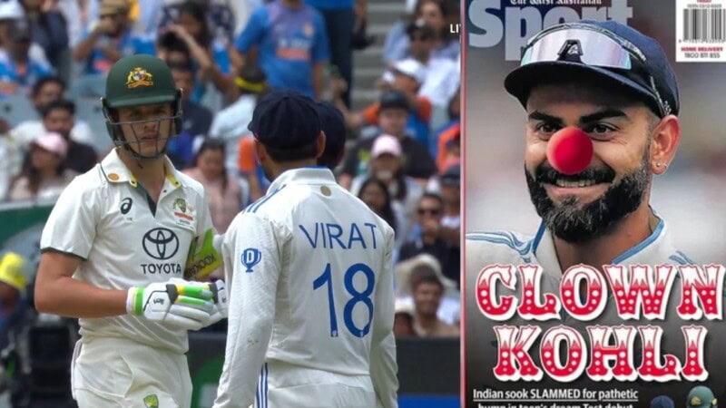 ‘Clown Kohli’: Australian media lashes out at Virat