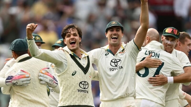 Australia defeat India by 184 runs in fourth Test