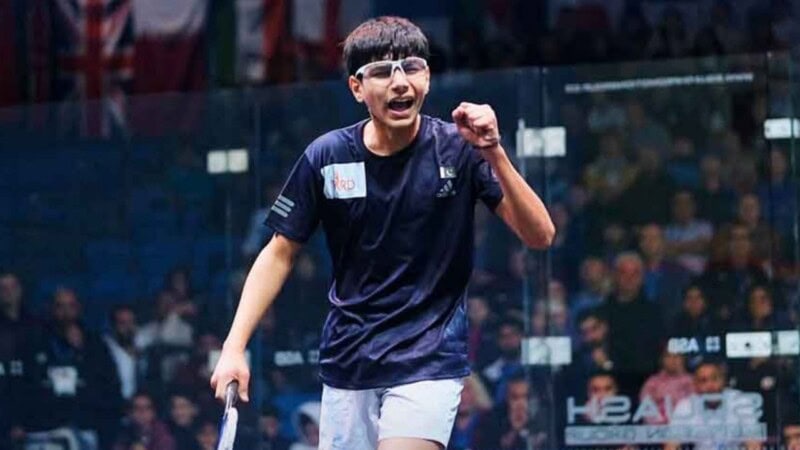 Pakistani teen wins British Junior Open Squash Championship
