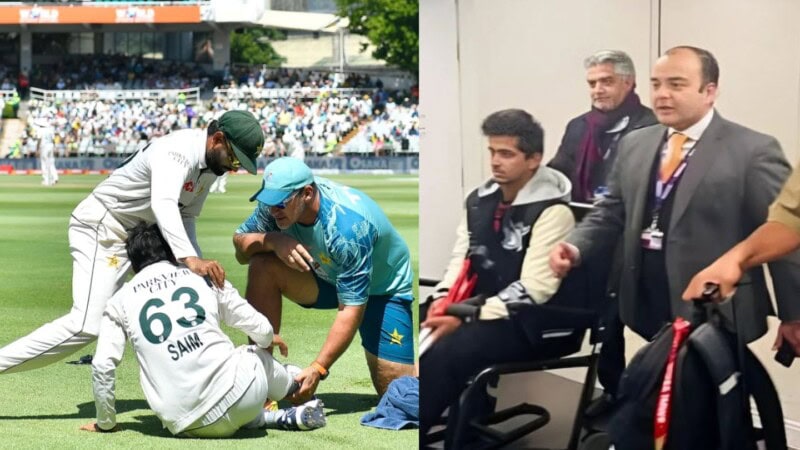 Doctor advises six-month rest for Saim Ayub