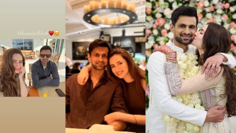 Sana Javed, Shoaib Malik celebrate anniversary with wedding throwback