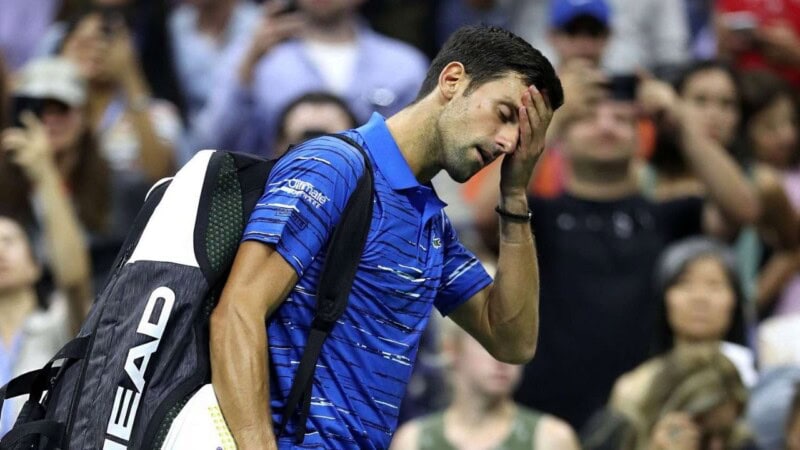 Novak Djokovic booed at Australian Open after retiring injured in semi-final