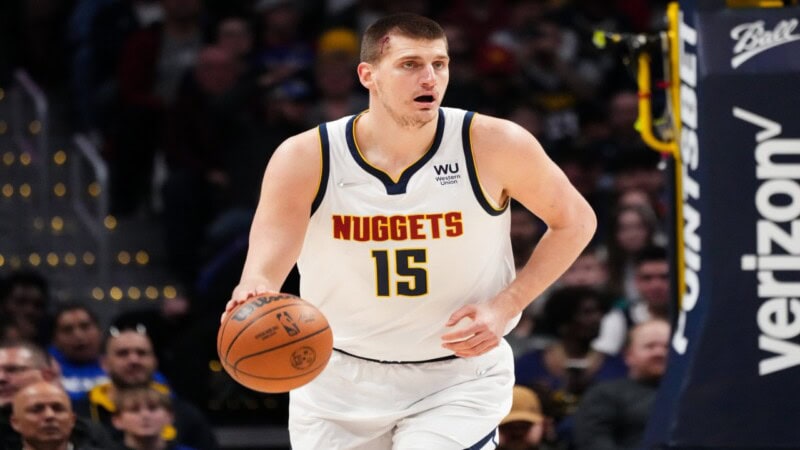Nikola Jokic Hits Epic 66-Foot Kick for 5th Consecutive Triple-Double