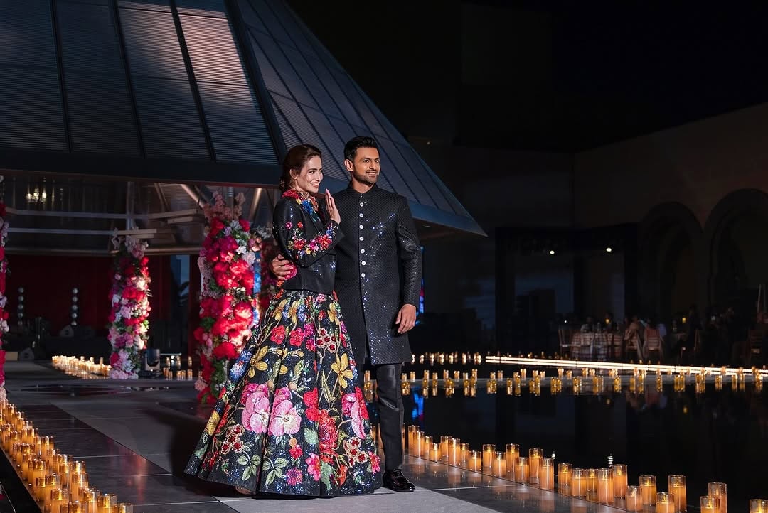 Sana Javed & Shoaib Malik Ramp Walk in Doha, Qatar Sana Javed & Shoaib Malik Ramp Walk in Doha, Qatar