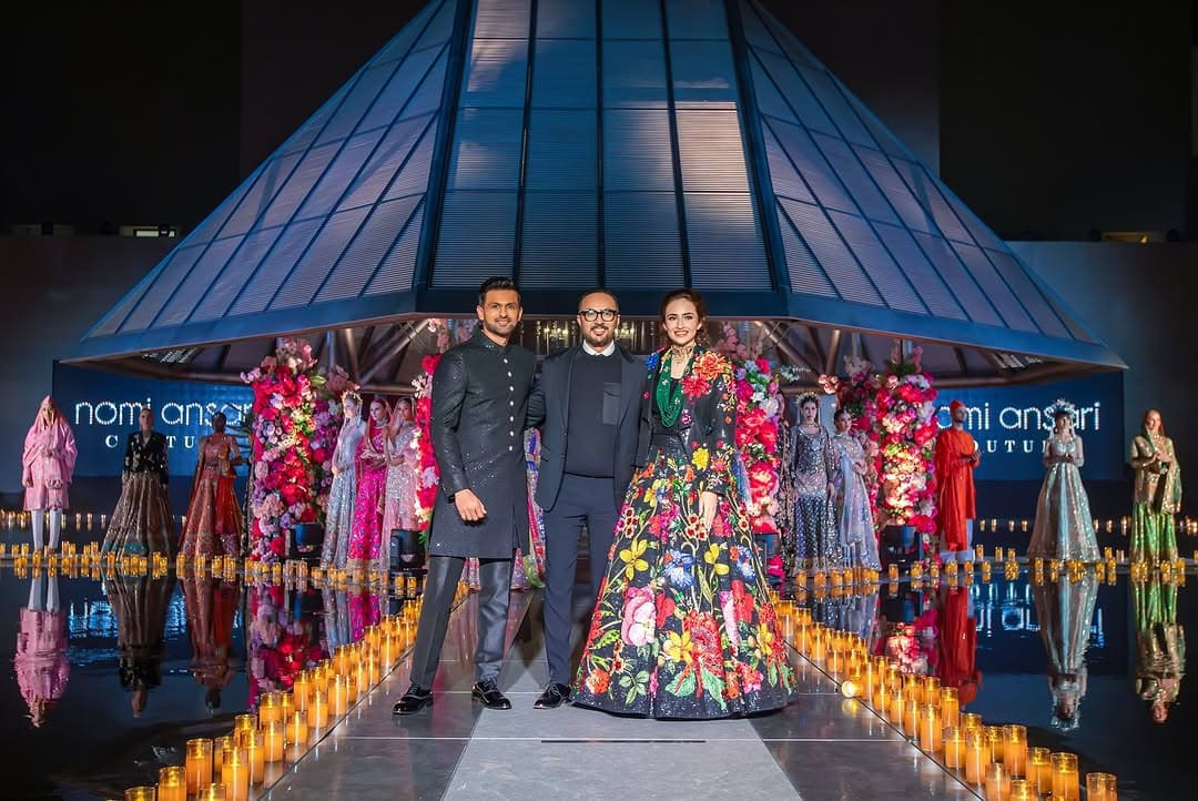 Sana Javed & Shoaib Malik Ramp Walk in Doha, Qatar Sana Javed & Shoaib Malik Ramp Walk in Doha, Qatar