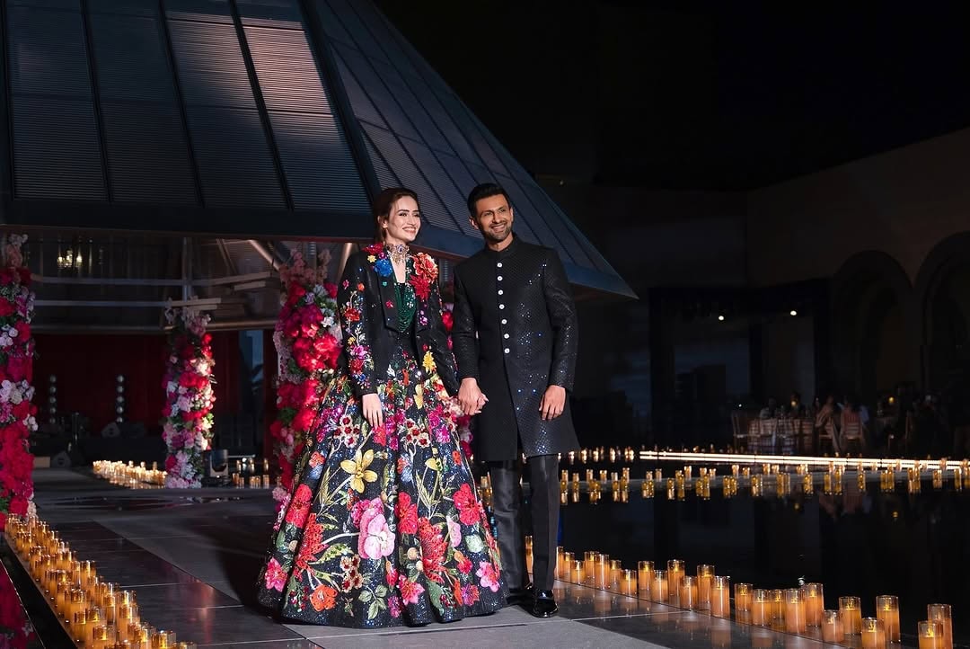 Sana Javed & Shoaib Malik Ramp Walk in Doha, Qatar Sana Javed & Shoaib Malik Ramp Walk in Doha, Qatar