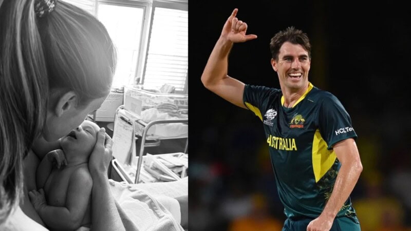 Pat Cummins, wife welcome baby girl