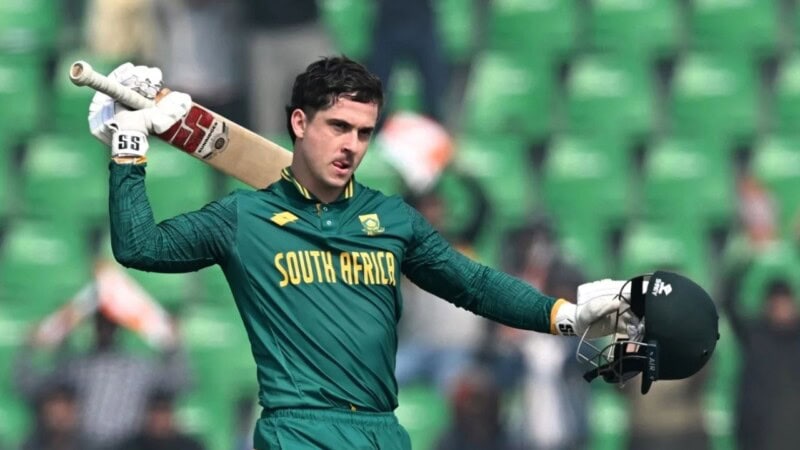 Matthew Breetzke makes history scoring 150 on ODI debut