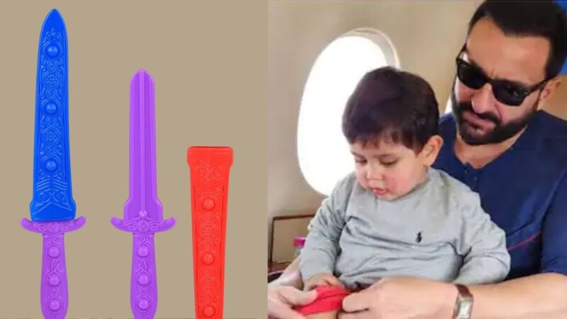 ‘Keep this for when chor comes again’: Son gifts Saif Ali Khan plastic sword for self-defence