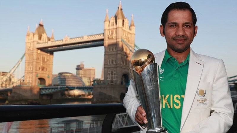 Sarfaraz Ahmed joins Champions Trophy as ICC ambassador