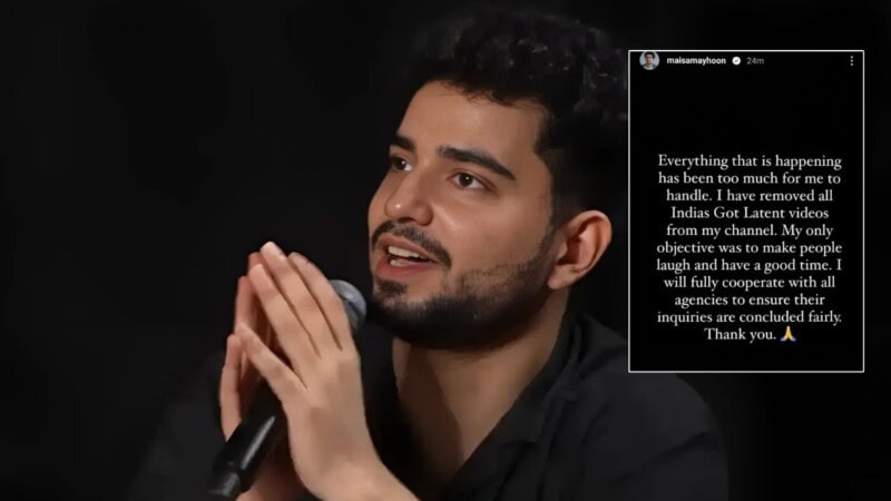 Why did Samay Raina delete all India’s Got Latent videos from YouTube?