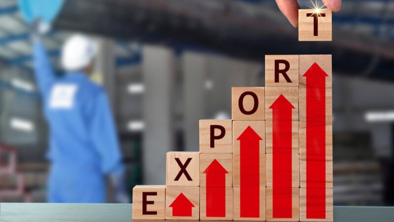 Textile export growth rate rebounds after three-month slump