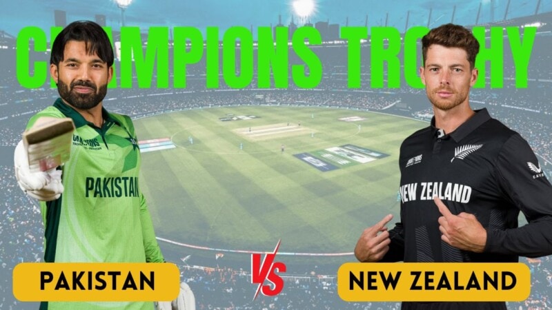 Champions Trophy: Pak vs NZ live stream & match details