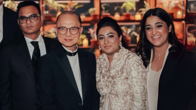 Legendary designer Jimmy Choo honoured in Lahore during historic first visit to Pakistan