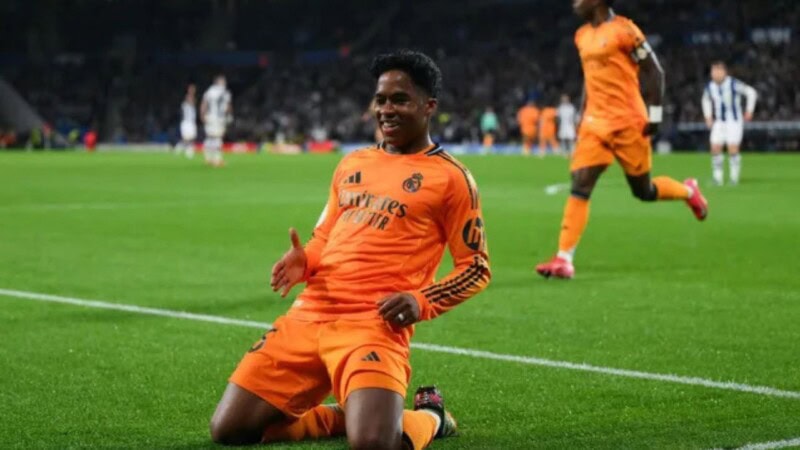 Endrick’s goal dives Real Madrid a narrow win over Real Sociedad