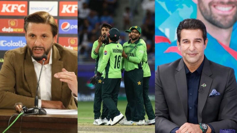 Shahid Afridi criticizes Wasim Akram over team changes suggestions