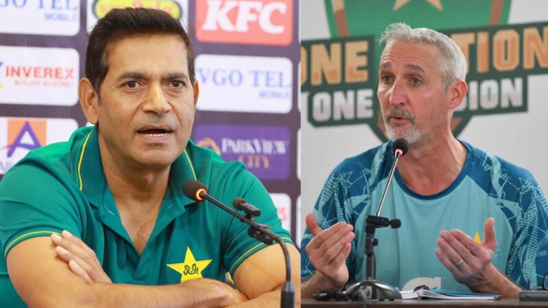 Jason Gillespie calls Pakistan head coach Aaqib Javed a ‘clown’