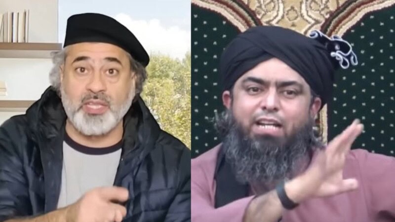 Engineer Muhammad Ali Mirza clashes with Imran Riaz over Imran Khan