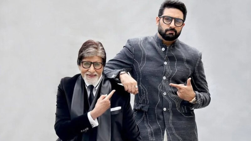 Amitabh defends son Abhishek as ‘victim of nepotism negativity’