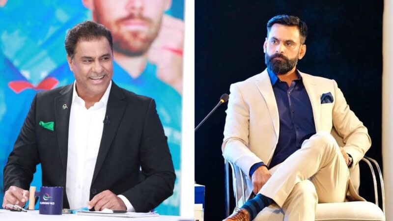 Waqar Younis has cheeky response to Mohammad Hafeez’s taunt