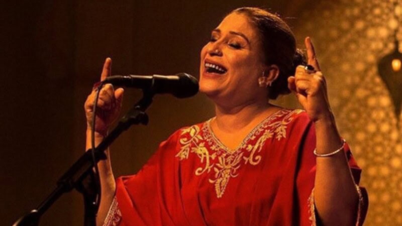 Naseebo Lal accuses husband of hitting her in the face with a brick