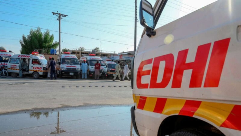 Woman jumps off balcony after drug raid