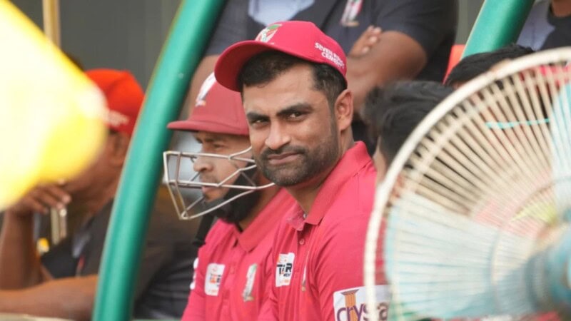 Tamim Iqbal suffers heart attack on field, shifted to hospital