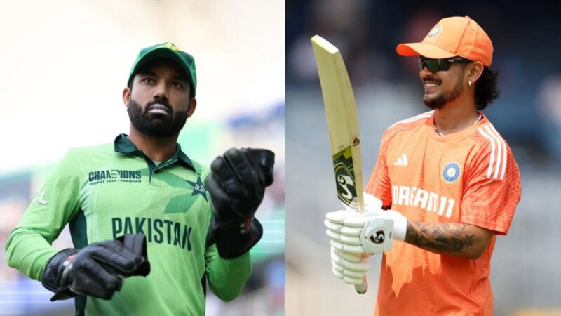 VIDEO: Indian wicketkeeper Ishan Kishan trolls Pakistan captain Mohammad Rizwan