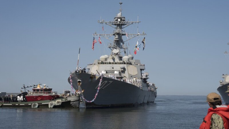 Navy Destroyer Southern Border Mission Sparks Debate