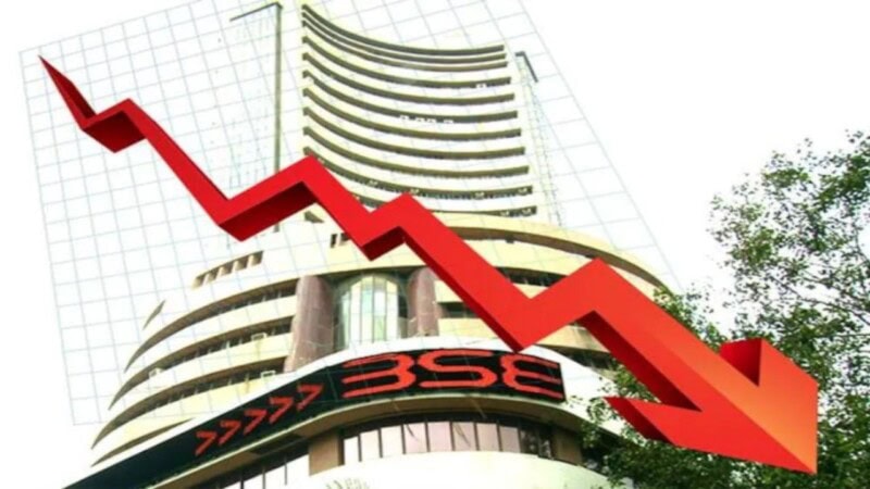 Indian Markets Fall as US Tariff War Escalates; Sensex Down 300 Points