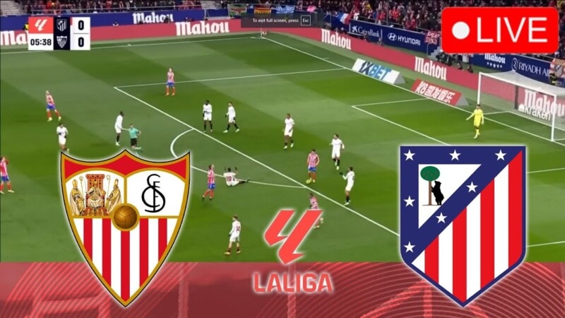Sevilla vs atletico madrid: Atlético Madrid Stuns Sevilla with Last-Minute Victory in La Liga Showdown
