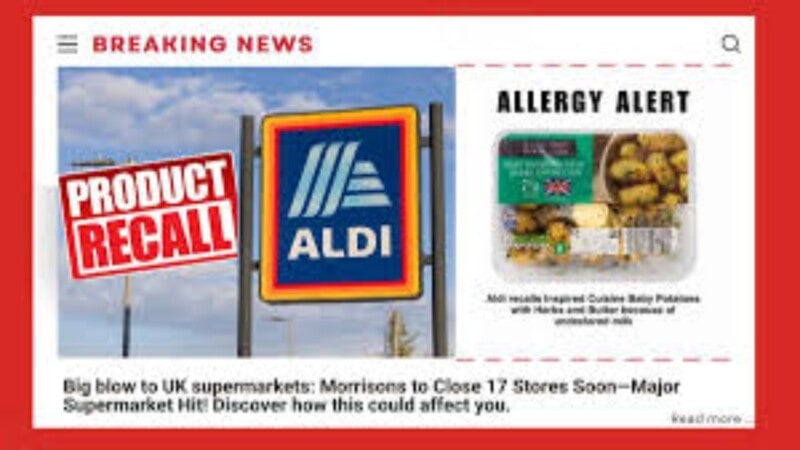 Aldi Recalls Popular Snacks Over Dangerous Metal Pieces