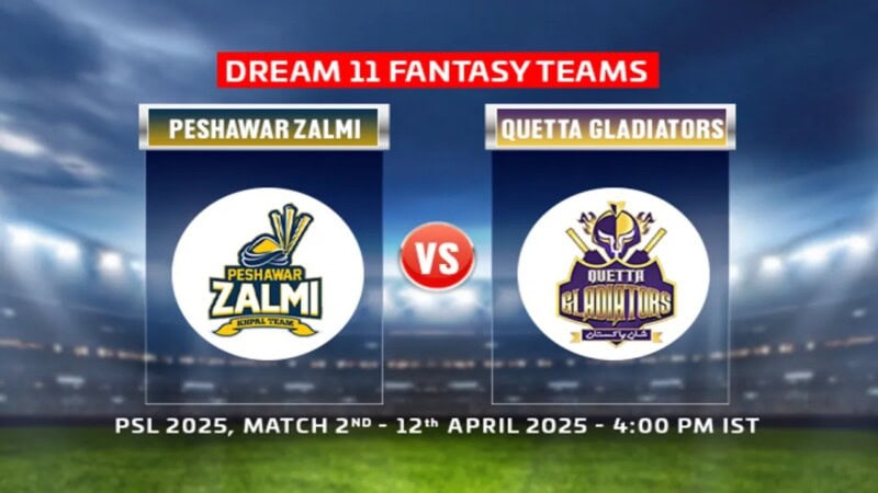 Peshawar Zalmi vs Quetta Gladiators: HBL PSL 2025 Match 2 – All You Need to Know