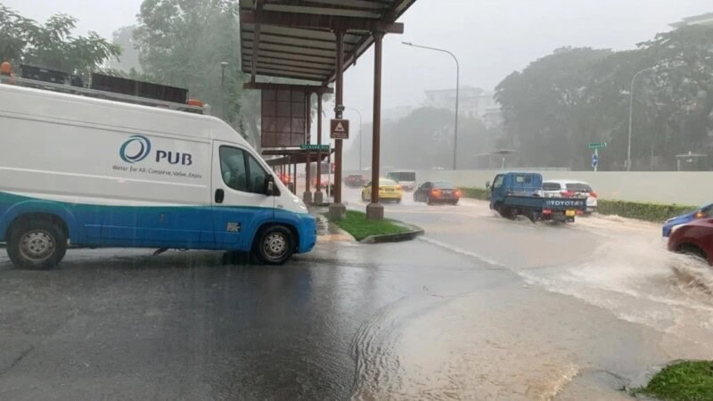 Singapore Flash Floods: Yishun, KPE, and TPE Hit by Intense Rainfall