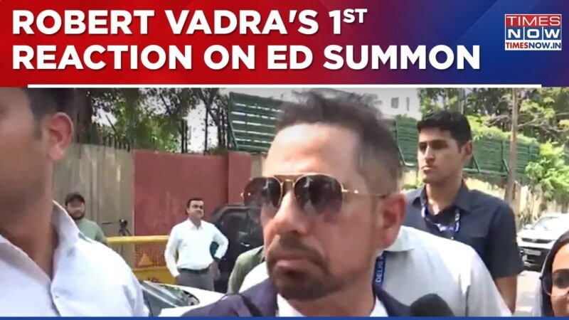 Robert Vadra Questioned by ED in Haryana Land Deal Case: Full Story Behind the Political Storm