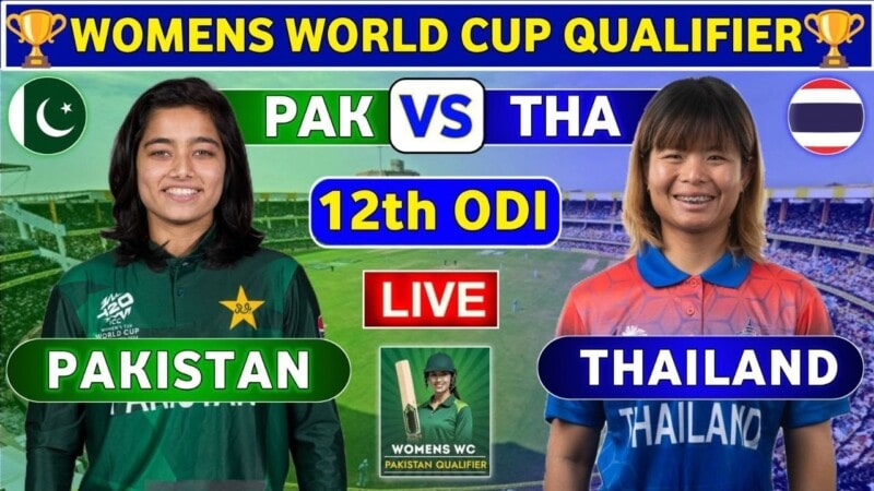 Pakistan Women vs Thailand Women: Live Cricket Score, Commentary & Key Highlights from ICC Women’s World Cup Qualifier 2025