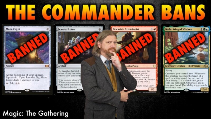 Commander banned cards update shakes up MTG decklists