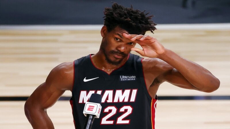 ‘I’m Good’: Jimmy Butler Addresses Fans After Injury Scare in Knicks Matchup