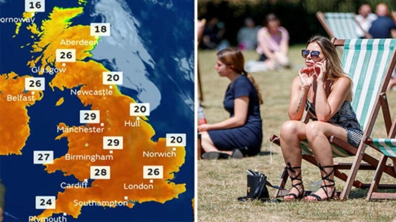UK Set for a Five-Day Weather Heatwave as BBC Weather Issues High-Temperature Warning