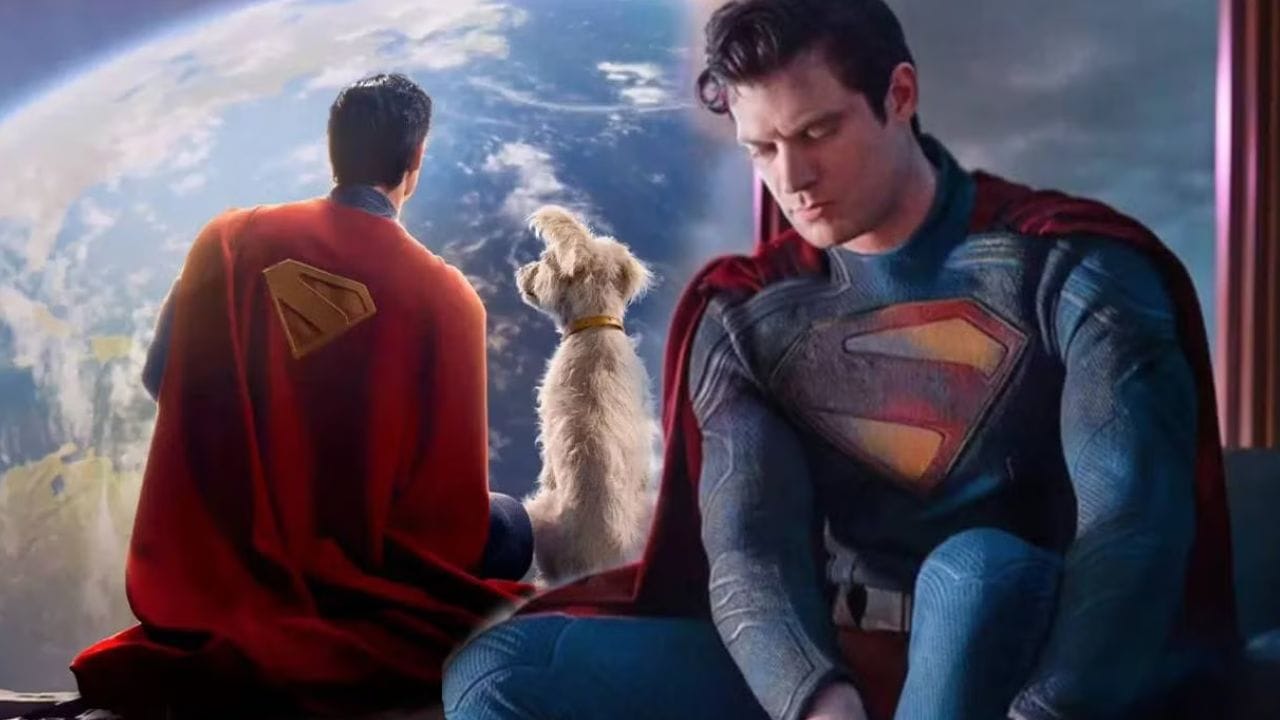 Superman Issmashed Superman gets smashed — and dragged home by his dog in wild new sneak peek