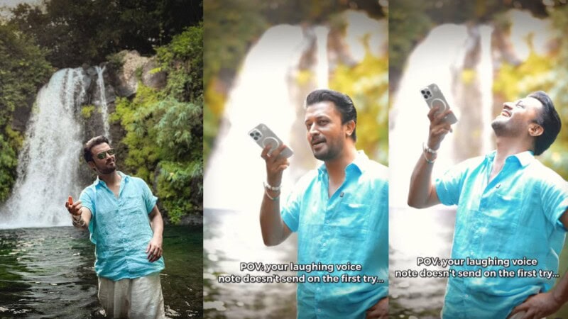 Atif Aslam’s hilarious waterfall reel sparks laughter and mixed reactions online