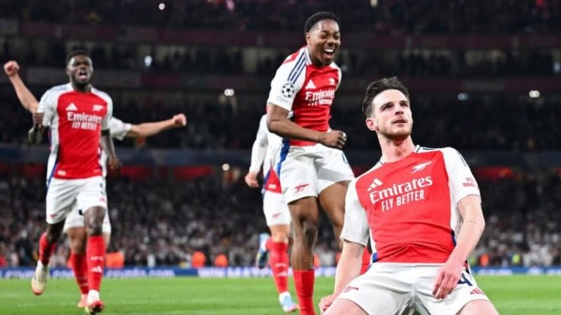 Arsenal stun Real Madrid by 3-0 in Champions League quarter-final