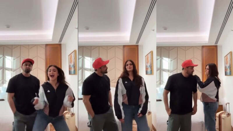 Hira Mani’s fun dance video with Mani has to be seen to be believed