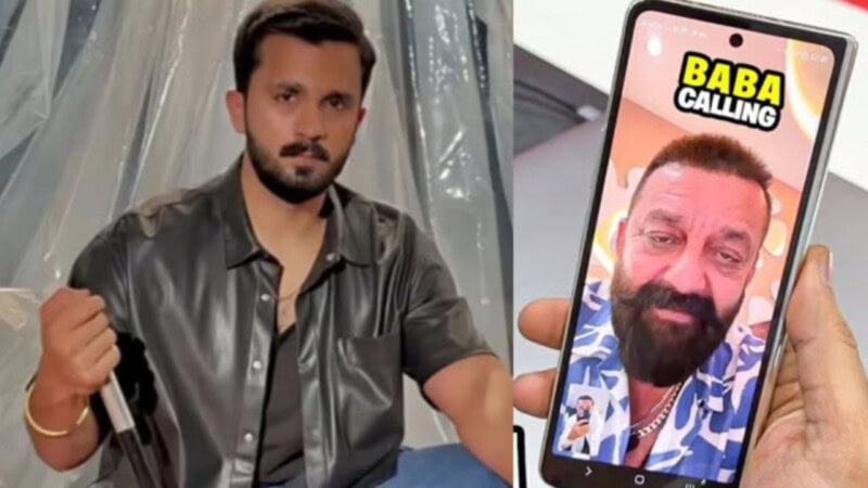 Rajab Butt’s video call with Sanjay Dutt sparks talk of collaboration