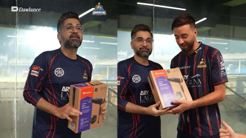 Social media reacts to James Vince receiving hairdryer as reward in PSL 10
